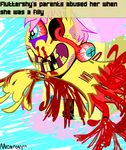  anonpony blood female fluttershy_(mlp) friendship_is_magic gore my_little_pony what 