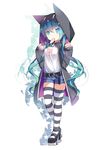  hatsune_miku saru tagme thighhighs vocaloid 