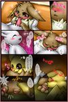  anal blush box_xod comic cute eevee fellatio fingering gay japanese_text male nintendo oral oral_sex pikachu pok&#233;mon pok&eacute;mon rimming sex text translated translation_request video_games zangoose 