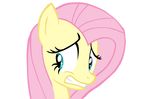  alpha_channel awkward blue_eyes caramelpony equine female fluttershy_(mlp) friendship_is_magic hair hi_res horse looking_away mammal my_little_pony nervous pink_hair plain_background pony portrait solo transparent_background 