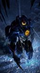  flashlight gipsy_danger highres mecha no_humans pacific_rim solo tommaso_renieri underwater weapon 