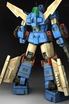  3d gun mecha sentou_mecha_xabungle weapon wheel wheels xabungle_(mecha) 