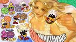  blonde_hair blue_eyes food ice_cream kamitani_george licking_lips lips long_hair nose official_art personification tongue tongue_out vanillaware 