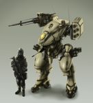  abubu copyright_request gun mecha military oni rifle standing weapon 