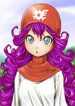 :o blue_eyes blush curly_hair dragon_quest dragon_quest_ii lb long_hair princess_of_moonbrook purple_hair solo very_long_hair 