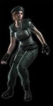  beret brown_hair fingerless_gloves gloves hat jill_valentine resident_evil short_hair 