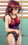  blush breasts large_breasts mizugi_kanojo mizuho_(mizugi_kanojo) red_hair 