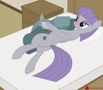  absurd_res bed blush cutie_mark cyan_eyes dildo equine female friendship_is_magic hair hi_res horse lying mammal maud_pie_(mlp) my_little_pony orange111 pony purple_hair pussy pussy_juice rock sex_toy solo wet 