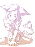  blush cute eeveelution espeon eugeneration girly human looking_at_viewer male mammal meme nintendo open_mouth plain_background pok&#233;mon pok&eacute;mon sitting sketch solo tears twitch_plays_pokemon video_games wet white_background 