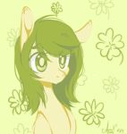  female green_eyes green_hair hair horse laceymod mammal my_little_pony original_character pony solo 