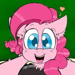  &lt;3 blue_eyes clothing equine female first_person_view friendship_is_magic grass hair horse hug human ichibangravity mammal my_little_pony pink_hair pinkie_pie_(mlp) pony smile 