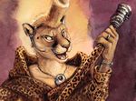  cloth cosplay cougar feline fifth_element headset jewelry mammal microphone pompadour ring ruby_rhod temba tess_garman 