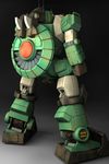  3d mecha sentou_mecha_xabungle tagme walker_gallia wheel 