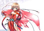  blonde_hair blue_eyes cape gensou_suikoden gensou_suikoden_iv lazlo male_focus sanjou_sorata solo sword weapon 