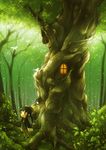  bad_id bad_pixiv_id forest nature original ryou_(kimagure) solo tree 