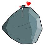  blush boulder boulder_(mlp) cum friendship_is_magic my_little_pony plain_background rock sex size_difference stone tom_(mlp) white_background zajice 