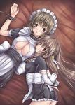  2girls bdsm bondage bound genderswap little_busters! multiple_girls naoe_riki natsume_rin nipples rope yo-jin yuri 