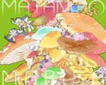  alice_margatroid bad_id bad_pixiv_id blonde_hair bow broom hairband hat hat_bow kirisame_marisa multiple_girls mushroom one_eye_closed patchouli_knowledge purple_eyes purple_hair touhou witch_hat yellow_eyes yukataro 