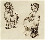  centaur concept_art disney equine fantasia female hair human mammal nipples taur 