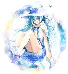  aqua_hair asuna_(i_luv) blue_eyes hat hatsune_miku long_hair solo suki!_yuki!_maji_magic_(vocaloid) vocaloid witch_hat yuki_miku 