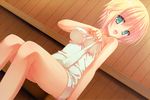  blonde_hair green_eyes kore_wa_zombie_desu_ka? maelstrom muririn scan short_hair towel 