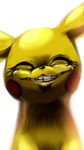  dagasi male nightmare_fuel nintendo pikachu plain_background pok&#233;mon pok&eacute;mon smile solo video_games white_background 