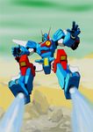  80s mecha oldschool rmr_robot's_makes_revolution sentou_mecha_xabungle xabungle_(mecha) 