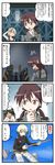  4koma bangs comic erica_hartmann francesca_lucchini gertrud_barkhorn highres lielos multiple_girls strike_witches translated world_witches_series 