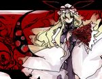  beru blonde_hair gap long_hair solo touhou yakumo_yukari 