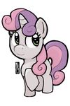  alpha_channel cute equine female feral friendship_is_magic horn horse inkwell_pony mammal my_little_pony pony solo sweetie_belle_(mlp) unicorn 