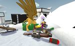  69 avian captain_griffon_(original_character) cgi demoman drunk friendship_is_magic garry&#039;s_mod gay gmod gryphon male my_little_pony oral oral_sex original_character sex team_fortress_2 tezcatl tezcatl_(character) 