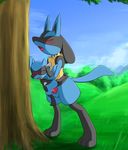  balls big_dom_small_sub blush canine cub cum cum_in_pussy cum_inside dancingchar erection eyes_closed female fur knot lucario male mammal nintendo nude orgasm penetration penis pok&#233;mon pok&eacute;mon pussy pussy_juice raised_leg riolu sex size_difference standing straight vaginal vaginal_penetration video_games young 