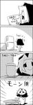  check_translation comic eating greyscale head_scarf highres kumoi_ichirin monochrome no_humans shoujo_kitou-chuu tani_takeshi touhou translated translation_request yukkuri_shiteitte_ne 