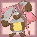  diggersby duo lopunny nintendo one_eye_closed pok&#233;mon pok&eacute;mon video_games 