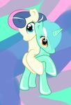  cutedementia duo equine female friendship_is_magic fur green_fur green_hair hair horn horse lyra_heartstrings_(mlp) mammal my_little_pony pony purple_hair smile two_tone_hair unicorn 