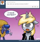  blonde_hair blue_eyes blue_fur blue_hair blush cute derpy_hooves_(mlp) english_text equine female flower friendship_is_magic fur grey_fur hair horn john_joseco mammal my_little_pony open_mouth pegasus princess_luna_(mlp) text winged_unicorn wings yellow_eyes 