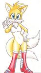  boots canine crossgender female fox mammal miles_prower sega sonic_(series) themasterdramon 