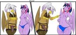  anthro anthrofied avante92 avian balls bra breasts brown_fur dickgirl duo equine eyes_closed flaccid friendship_is_magic fur gilda_(mlp) gryphon hair horn intersex mammal my_little_pony panties pantyhose penis plain_background purple_eyes purple_fur purple_hair surprise twilight_sparkle_(mlp) underwear white_background white_fur winged_unicorn wings yellow_eyes 