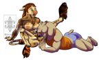  bear blue_eyes bovine breasts cattle dickgirl dickgirl_on_female duo fellatio female hooves intersex mammal miserchild nipples open_mouth oral oral_sex penis plain_background sex tauren video_games warcraft watermark white_background world_of_warcraft 