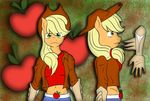  applejack_(mlp) equine friendship_is_magic hair horse hosendamaru mammal multi-colored_hair my_little_pony pony preview sketch 