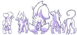  anus aogami arcanine balls butt canine canine_penis erection furfrou houndoom hyena knot male mammal manectric mightyena nintendo penis pok&#233;mon pok&eacute;mon video_games 