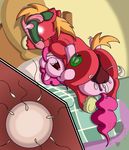  apple big_macintosh_(mlp) breeding cum cum_in_pussy cum_inside cutie_mark egg equine female fertilization friendship_is_magic fruit fur glowing glowing_eyes hair horse impregnation male mammal mask my_little_pony open_mouth orgasm orintakoda penetration penis pink_fur pink_hair pinkie_pie_(mlp) pony possessed pussy red_fur red_hair sex shaking smile straight tails vaginal vaginal_penetration 
