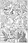  anthro balls comic dragon equine erection female gustav_(here_there_be_dragons) handjob here_there_be_dragons horse hyper hyper_penis interspecies karno kissing long_tongue male mammal nude penetration penis pussy sex straight tongue vaginal vaginal_penetration vein veiny_penis zashy 