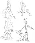  ambiguous_gender ass_up avian cloaca cloacal_insertion eyes_closed golf looking_through_legs masturbation nude outside owl raised_tail sketch spread_legs spreading tuke upside_down what 