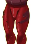  bad_id bad_pixiv_id bodysuit close-up crotch duct_tape evangelion:_3.0_you_can_(not)_redo jacket neon_genesis_evangelion outline pilot_suit plugsuit rebuild_of_evangelion simple_background skin_tight solo souryuu_asuka_langley thighs track_jacket ueno_petarou white_background 