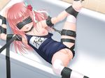  1girl bdsm bondage bound emurori~tsu! female flat_chest mekakushi_(artist) nipples pussy solo uncensored 
