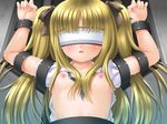  1girl bdsm bondage bound cage_of_humiliation female kijoku_no_ori mechanical_fixation mekakushi_(artist) nipples solo 