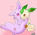  &lt;3 3_toes :&lt; ambiguous_gender anus barefoot blush butt canine cute eeveelution espeon female feral fur happy hug leaf leafeon long_ears looking_at_viewer mammal nintendo nude one_eye_closed pawpads paws pok&#233;mon pok&eacute;mon presenting presenting_hindquarters presenting_pussy pussy pussy_blush sitting smile spread_legs spreading sum umbreon vaginal_blush video_games 