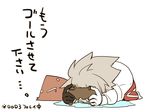  bad_id bad_pixiv_id blazblue bowing controller dead_spike game_controller kuro_yuzu ragna_the_bloodedge silver_hair 