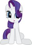  alpha_channel equine female feral friendship_is_magic hi_res horn horse mammal my_little_pony pony quanno3 rarity_(mlp) solo unicorn 